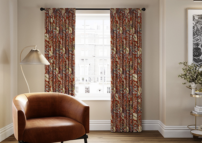 Paloma, Cinnamon - Made to Measure Curtain - Image 3